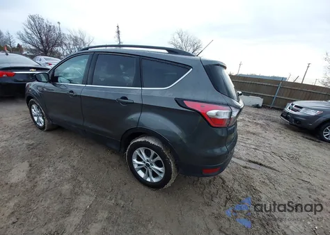 2017 Ford Escape Se из США, поврежденный, VIN 1FMCU0GD2HUC08200